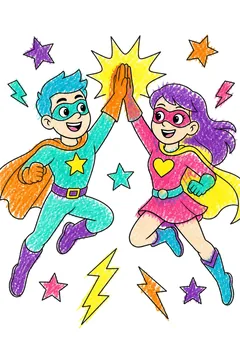 Colored example 1