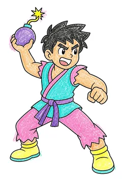 Colored example 2
