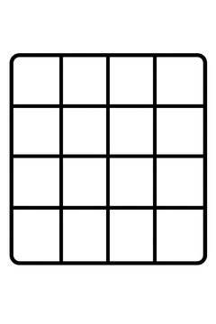 Checkerboard line art