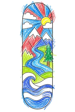 Colored example 1