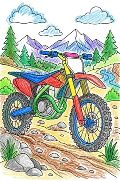 Colored example 1