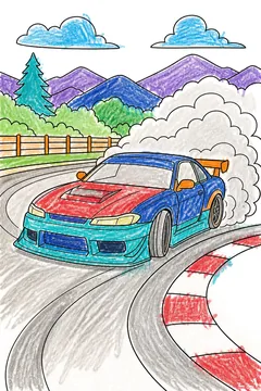 Colored example 1