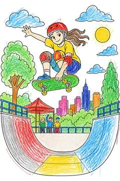 Colored example 1