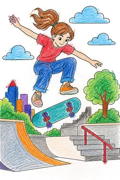 Colored example 1