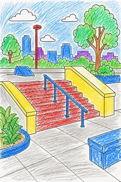 Colored example 1