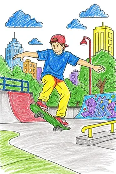 Colored example 1