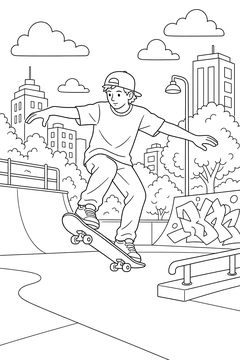 Manual Balance line art