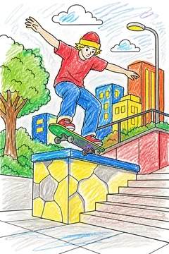 Colored example 1