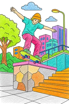 Colored example 3