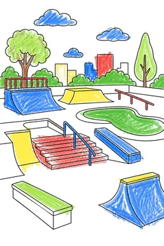 Colored example 1