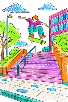 Colored example 1