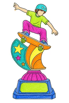 Colored example 2