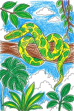Colored example 1