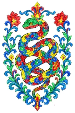 Colored example 1