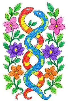 Colored example 1