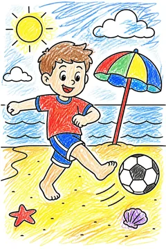 Colored example 1