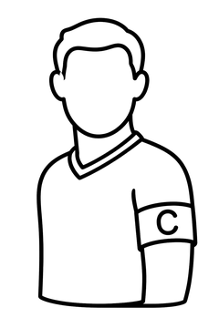 Captain's Armband line art