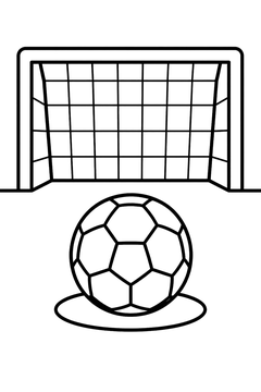 Penalty Spot line art