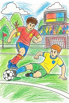 Colored example 1