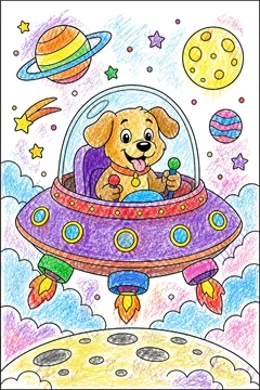 Colored example 1