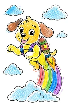 Colored example 1