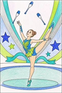 Colored example 2
