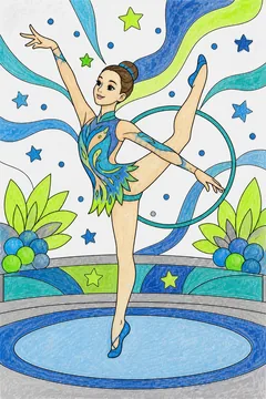 Colored example 3