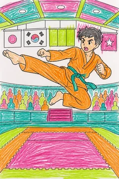 Colored example 1