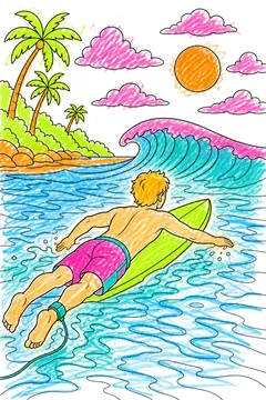 Colored example 1