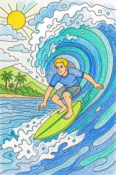 Colored example 2
