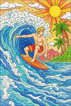 Colored example 1