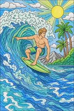 Colored example 2