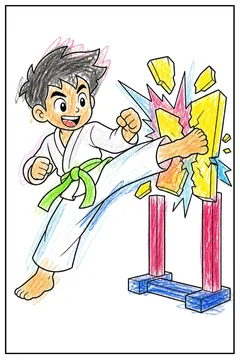 Colored example 1