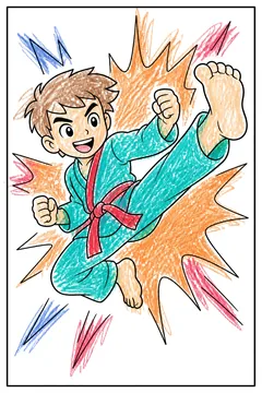 Colored example 1
