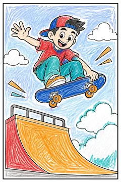 Colored example 1