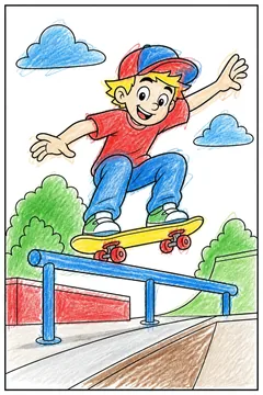 Colored example 1