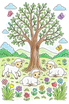 Colored example 1
