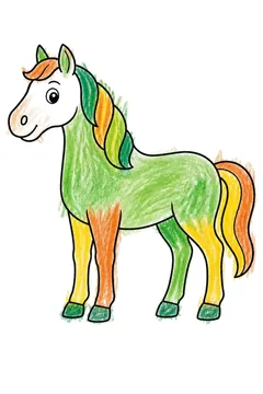 Colored example 1