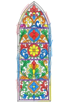 Colored example 1