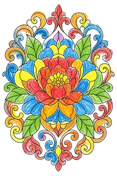 Colored example 1