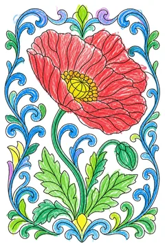 Colored example 1
