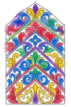 Colored example 1