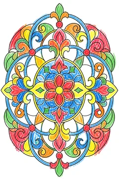 Colored example 1