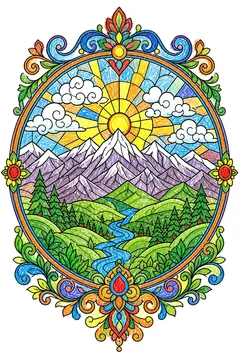 Colored example 1