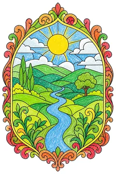 Colored example 3