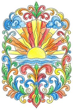 Colored example 1