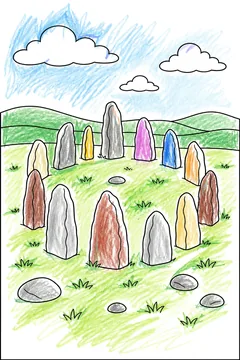 Colored example 1