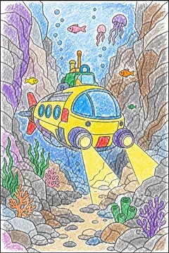 Colored example 1