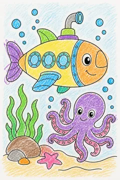 Colored example 1