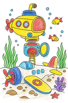 Colored example 1